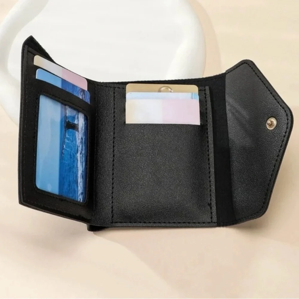 Black Envelope Wallet - Picture 2 of 3